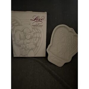 LONGABERGER POTTERY 1995 LOVE ANGEL SERIES COOKIE‎ MOLD 32468 NEW